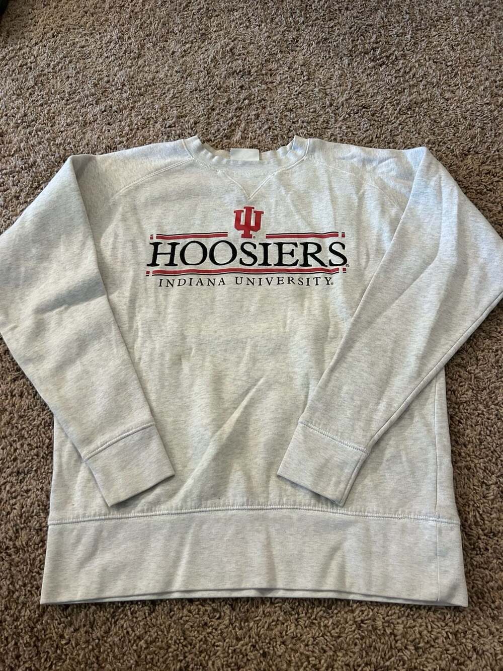 Champion HOOSIERS INDIANA UNIVERSITY CHAMPION SWEATSHIRT Crewneck women’s medium